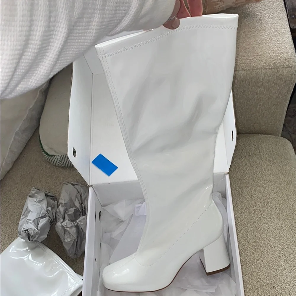 Dream Pairs White knee high boots - Picture 6 of 10